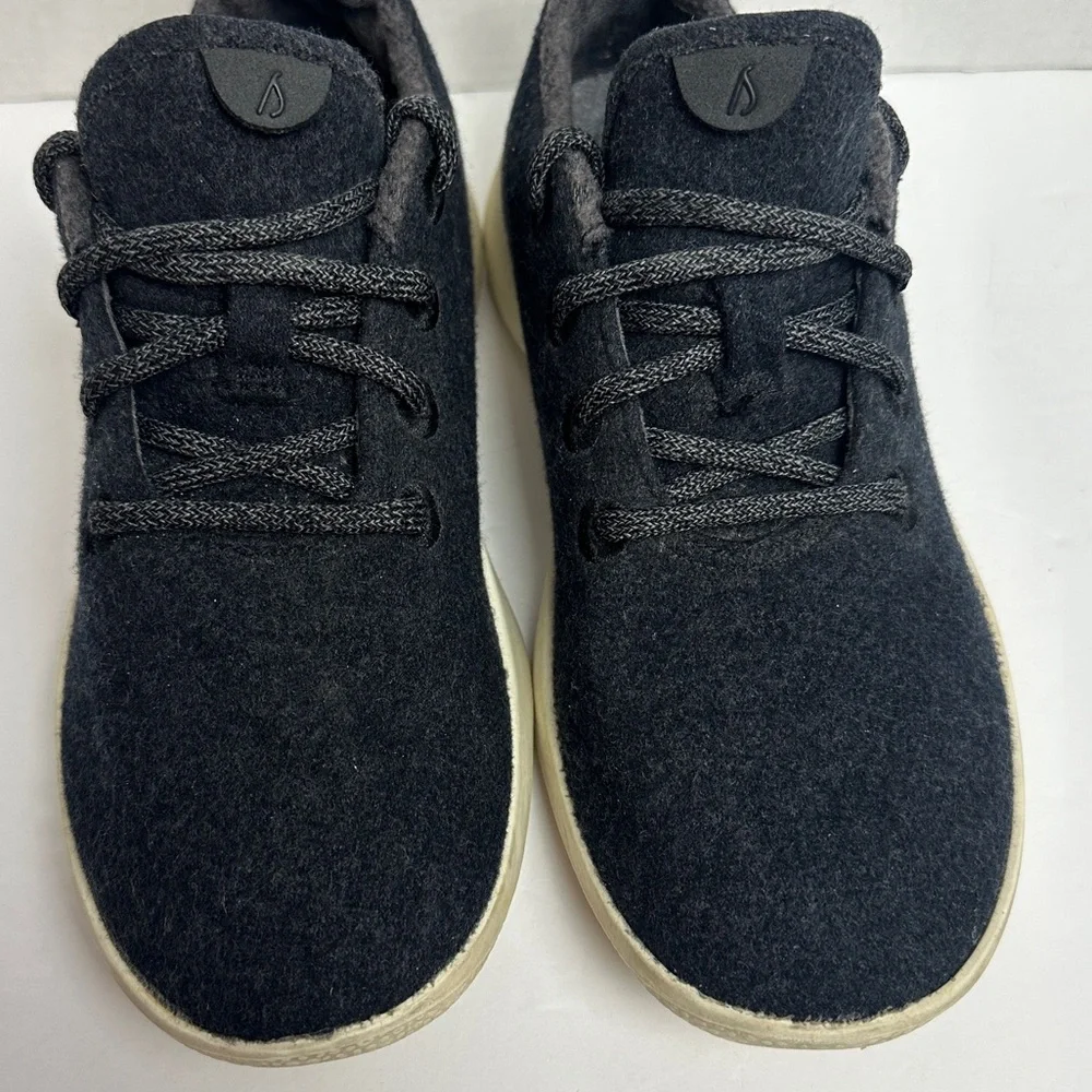 Allbirds Wool Runners 1019 NV1 Womens Black Gray Running Shoes Sneakers Size 7 - Picture 5 of 12